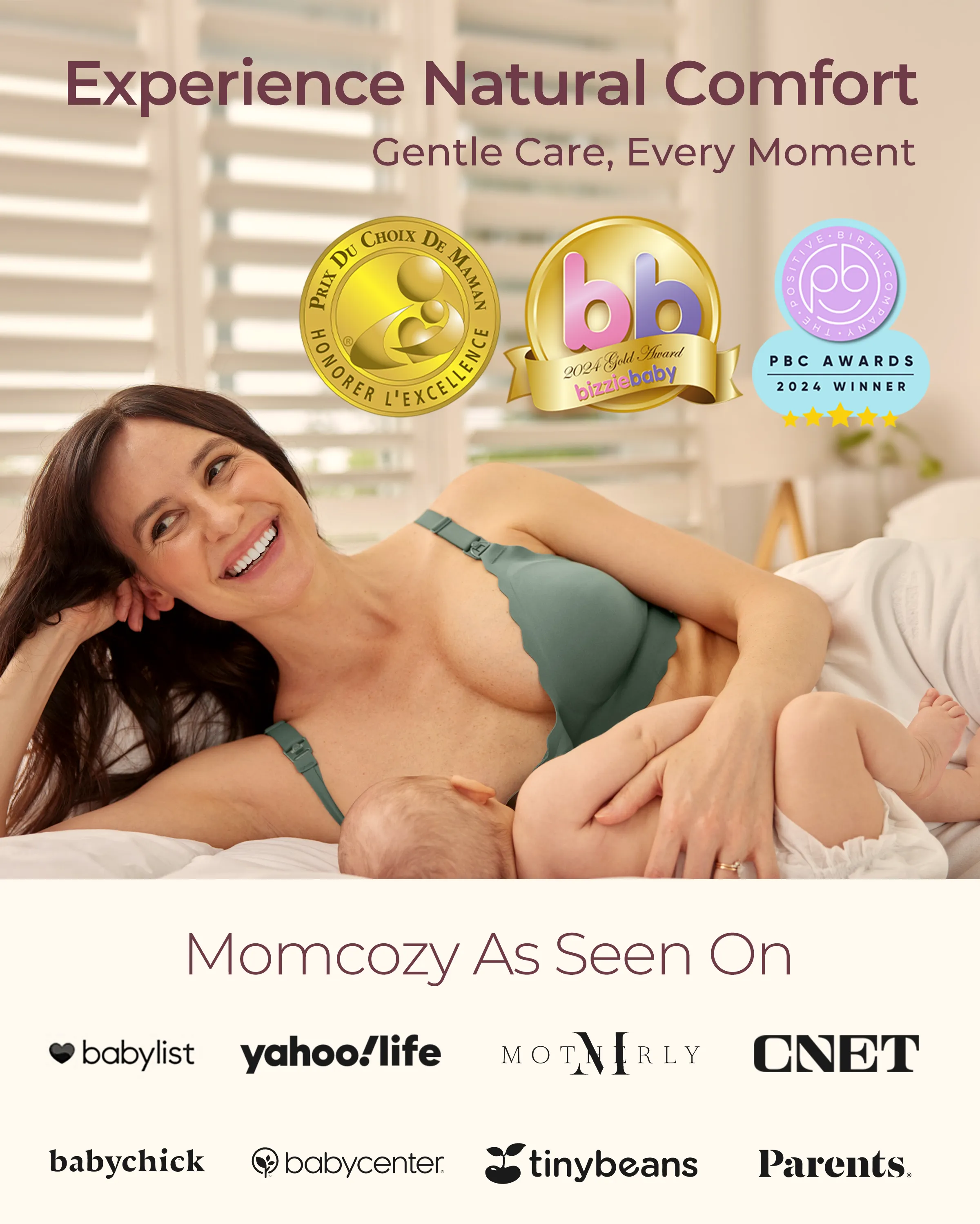 Jelly Strip - Sujetador de lactancia con realce floral sin costuras - YN46 - Image 59