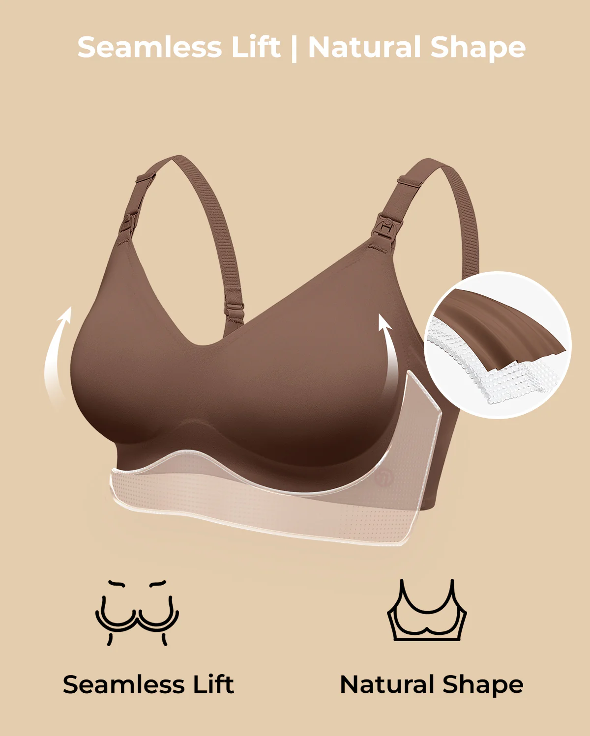 SMOOTH - Sujetador de lactancia ultrasuave y omni-YN21 - Image 72