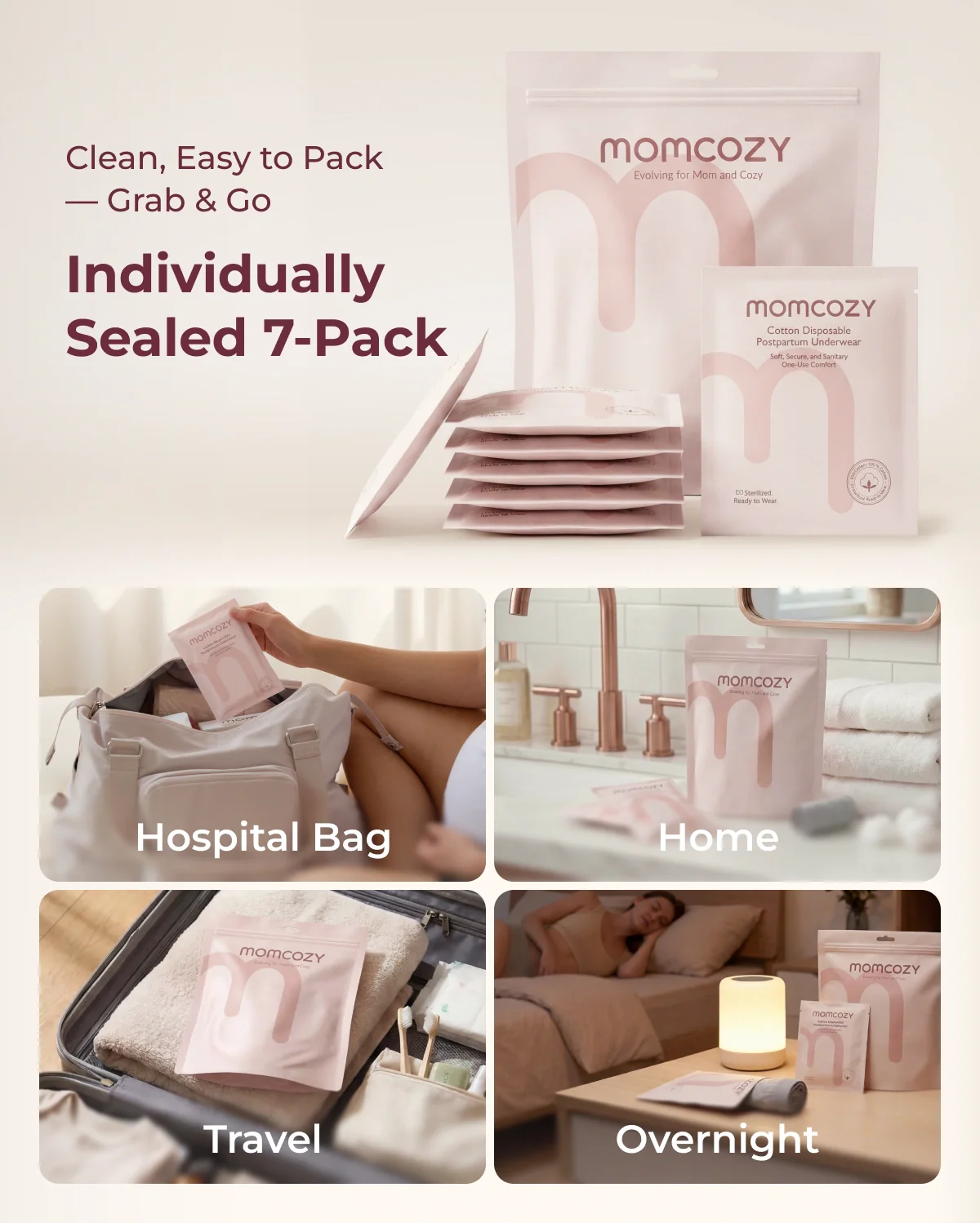 Kit básico de recuperación posparto Momcozy - Image 11