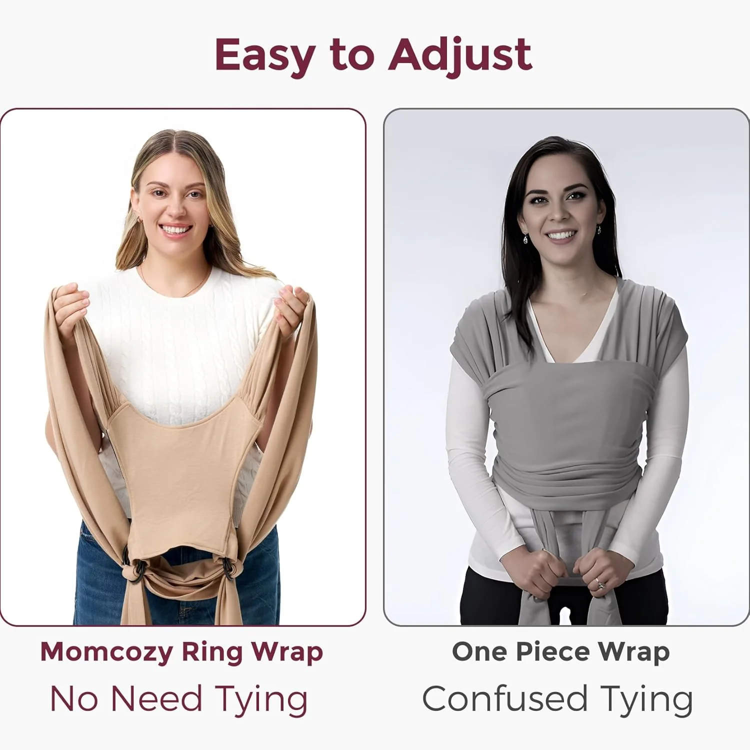 Fácil de llevar con las manos libres - Portabebés Wrap - Image 14