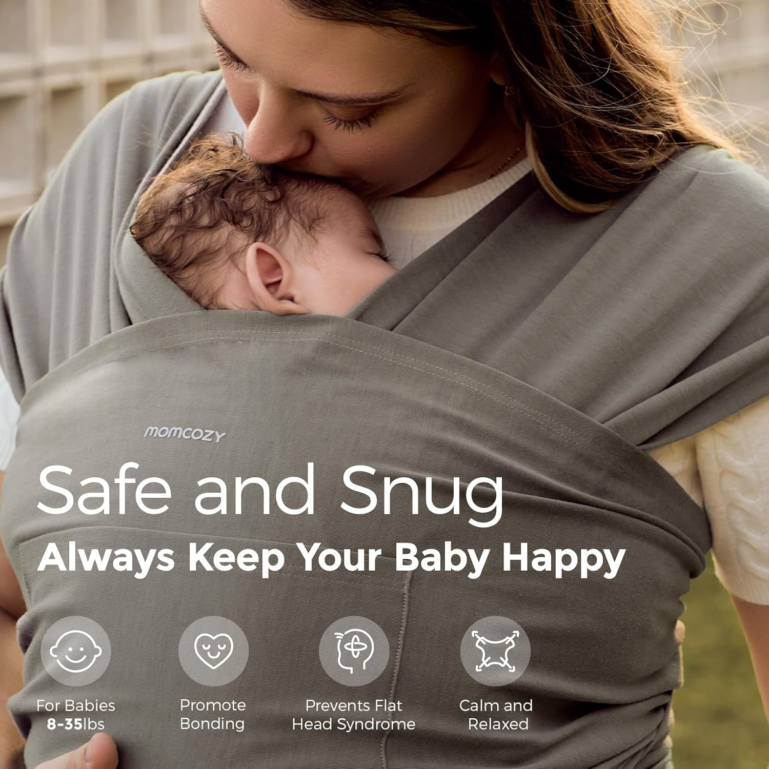 Fácil de llevar con las manos libres - Portabebés Wrap - Image 18