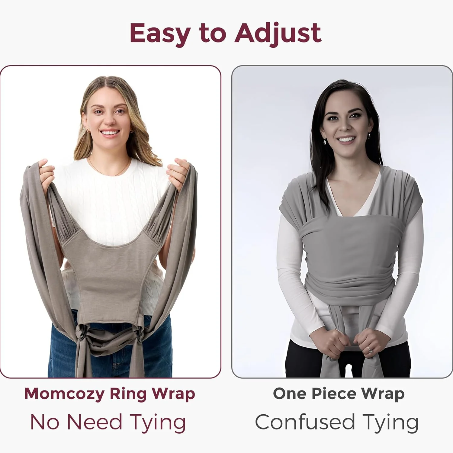 Fácil de llevar con las manos libres - Portabebés Wrap - Image 22