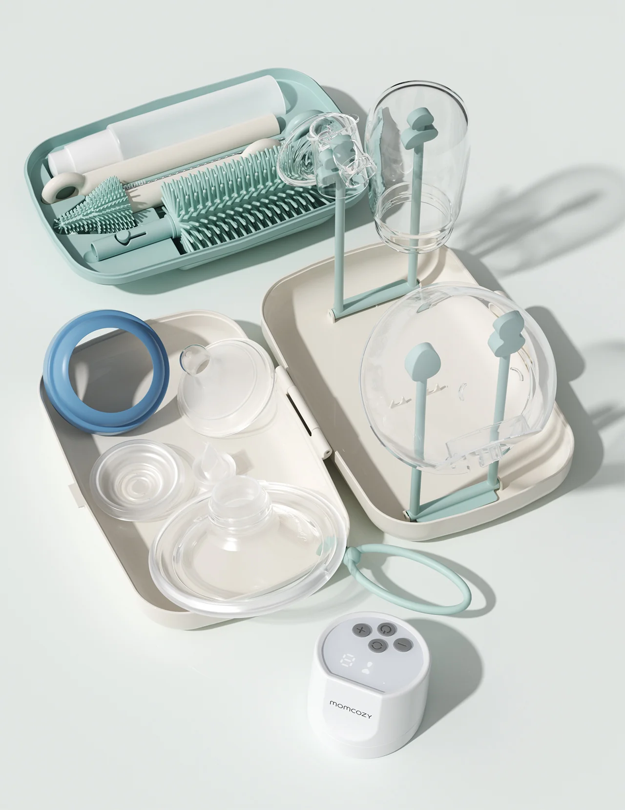 Set de cepillos para biberones Momcozy - estilo clásico - Image 3