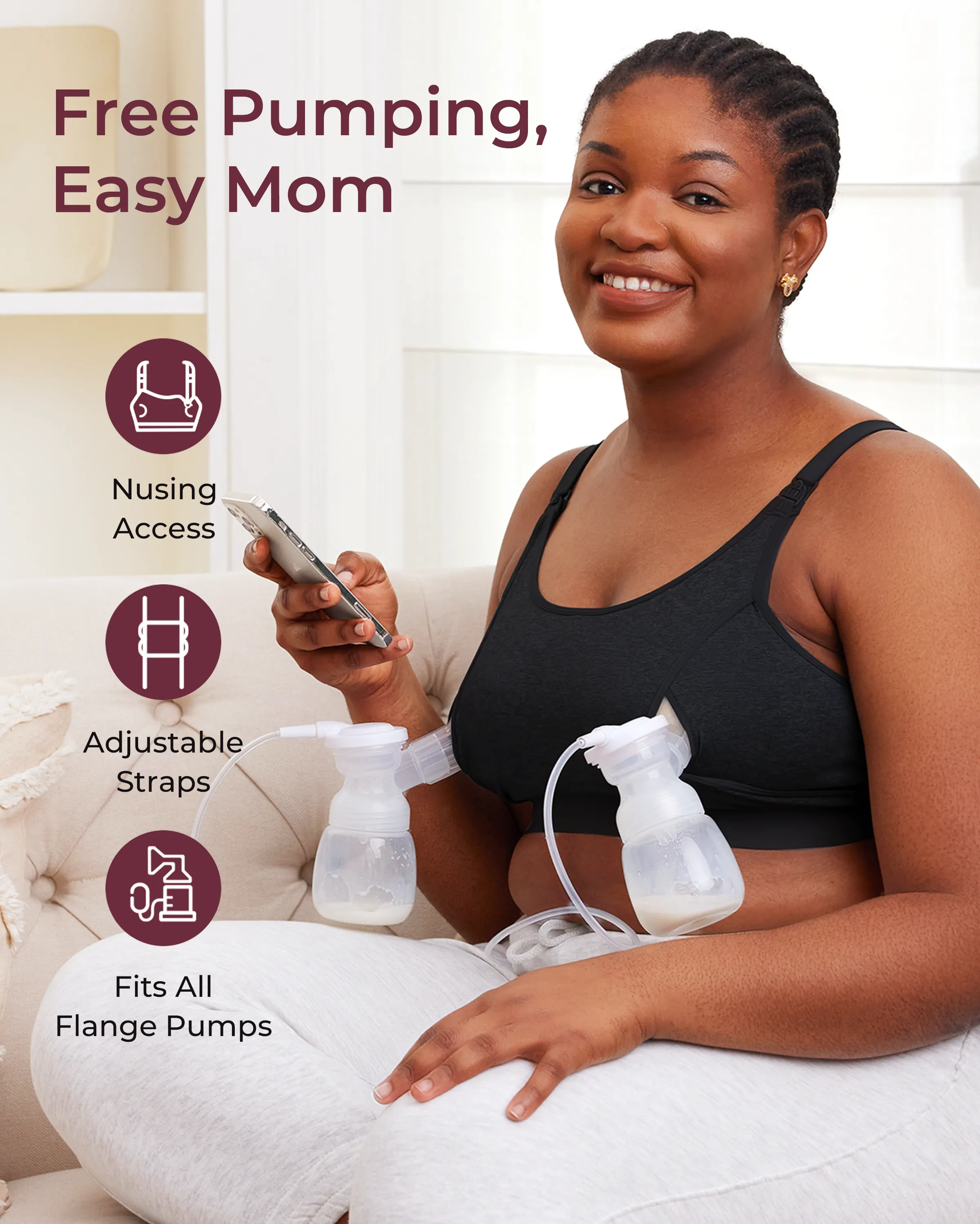 El original: Nuestro sujetador básico de lactancia y extracción (pack de 2) - Image 12