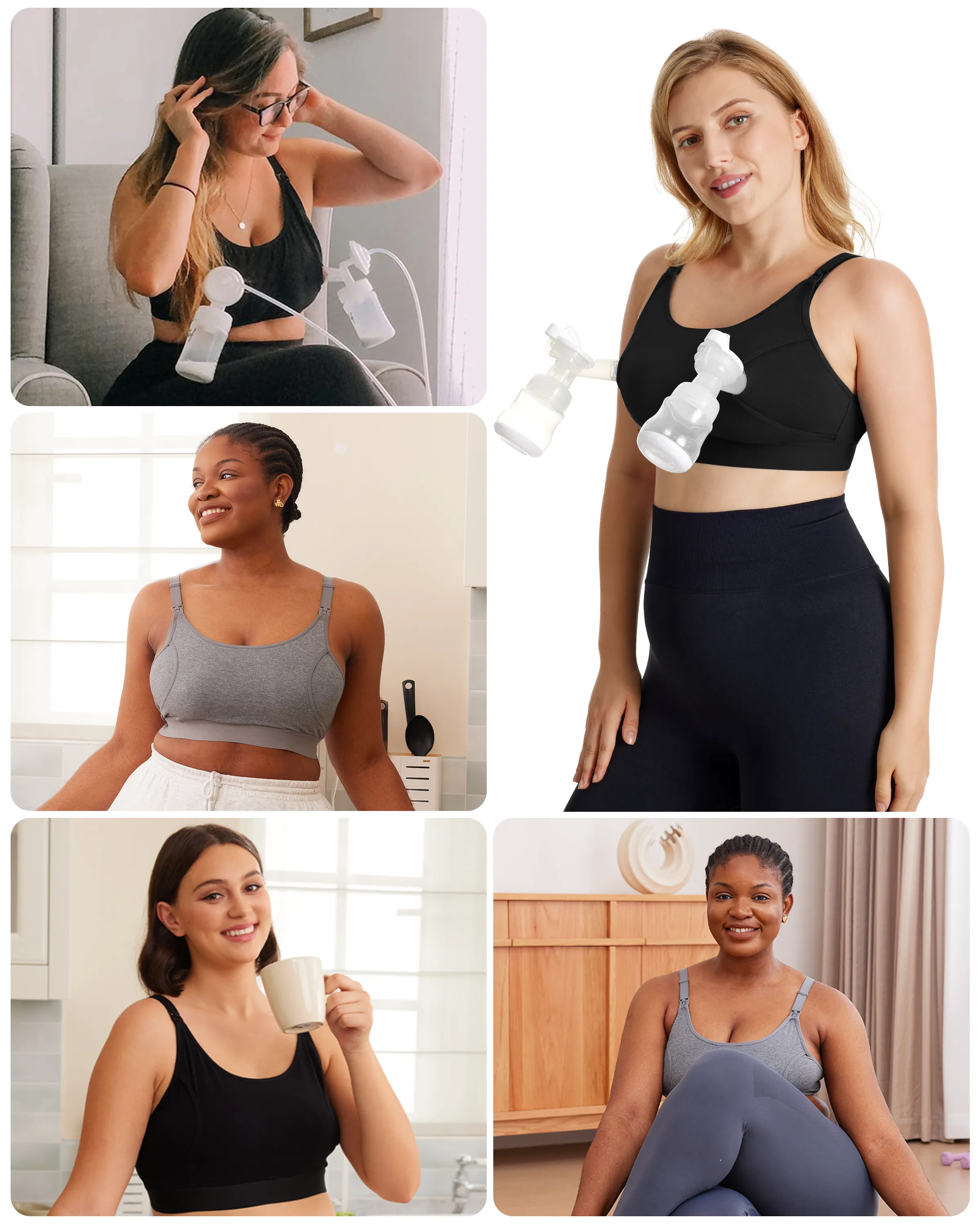 El original: Nuestro sujetador básico de lactancia y extracción (pack de 2) - Image 13