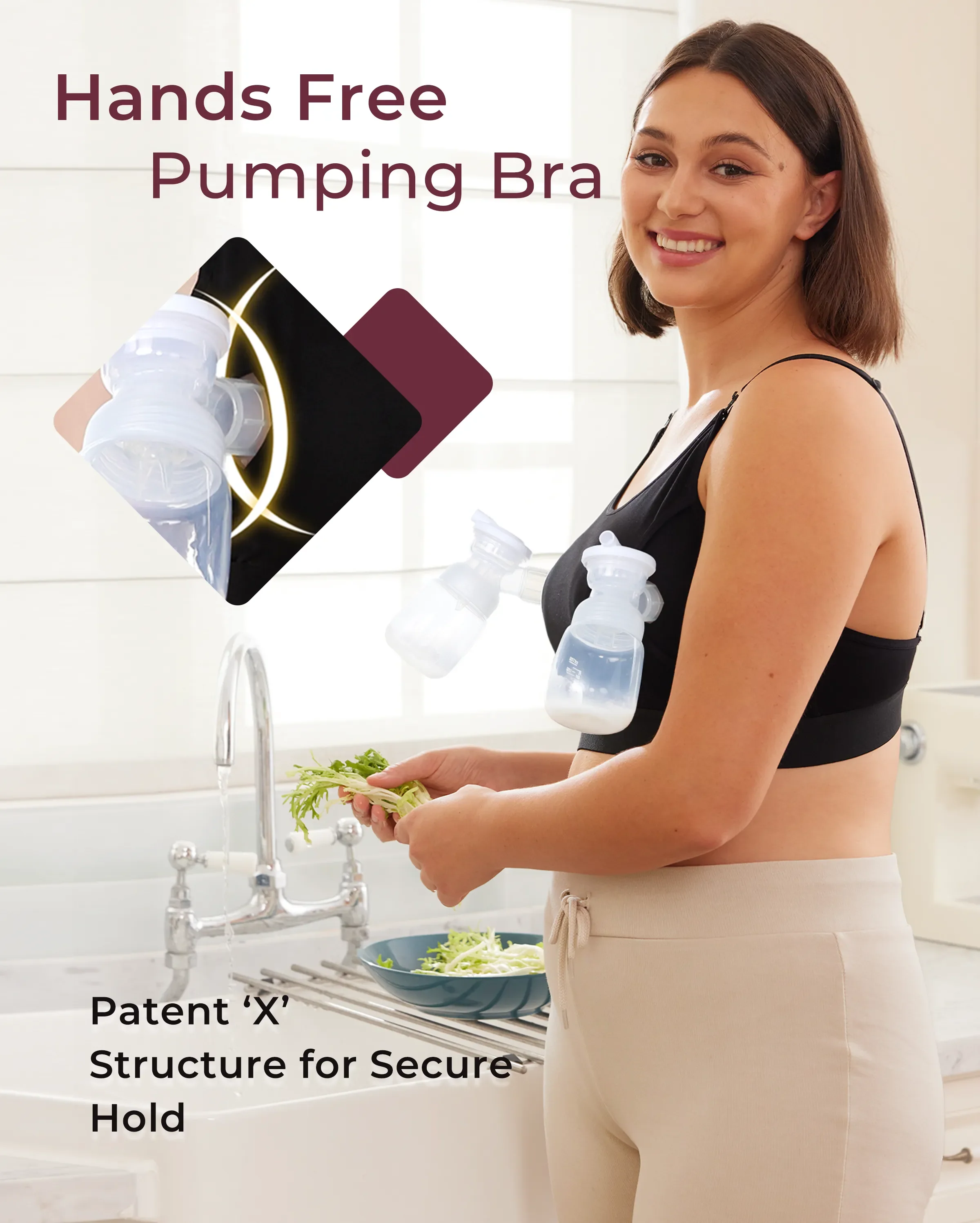 El original: Nuestro sujetador básico de lactancia y extracción (pack de 2) - Image 4