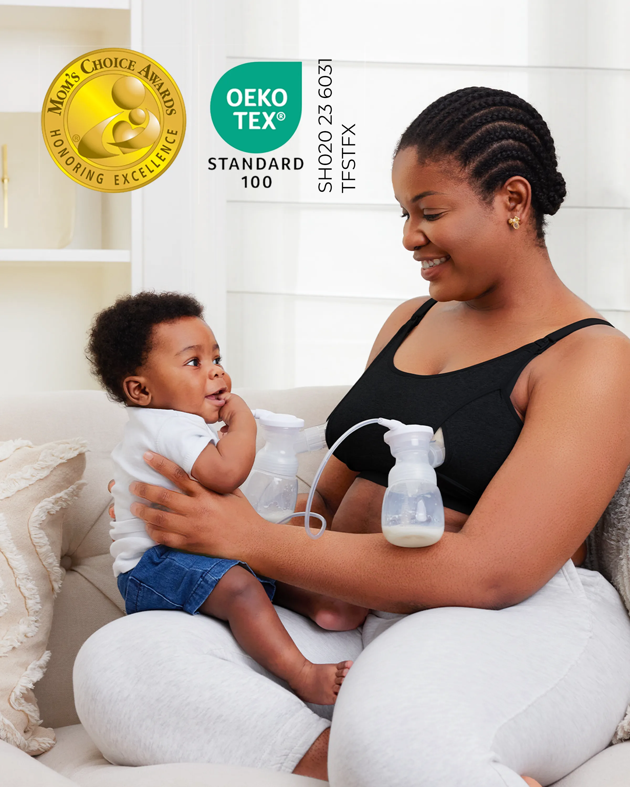 El original: Nuestro sujetador básico de lactancia y extracción (pack de 2) - Image 5