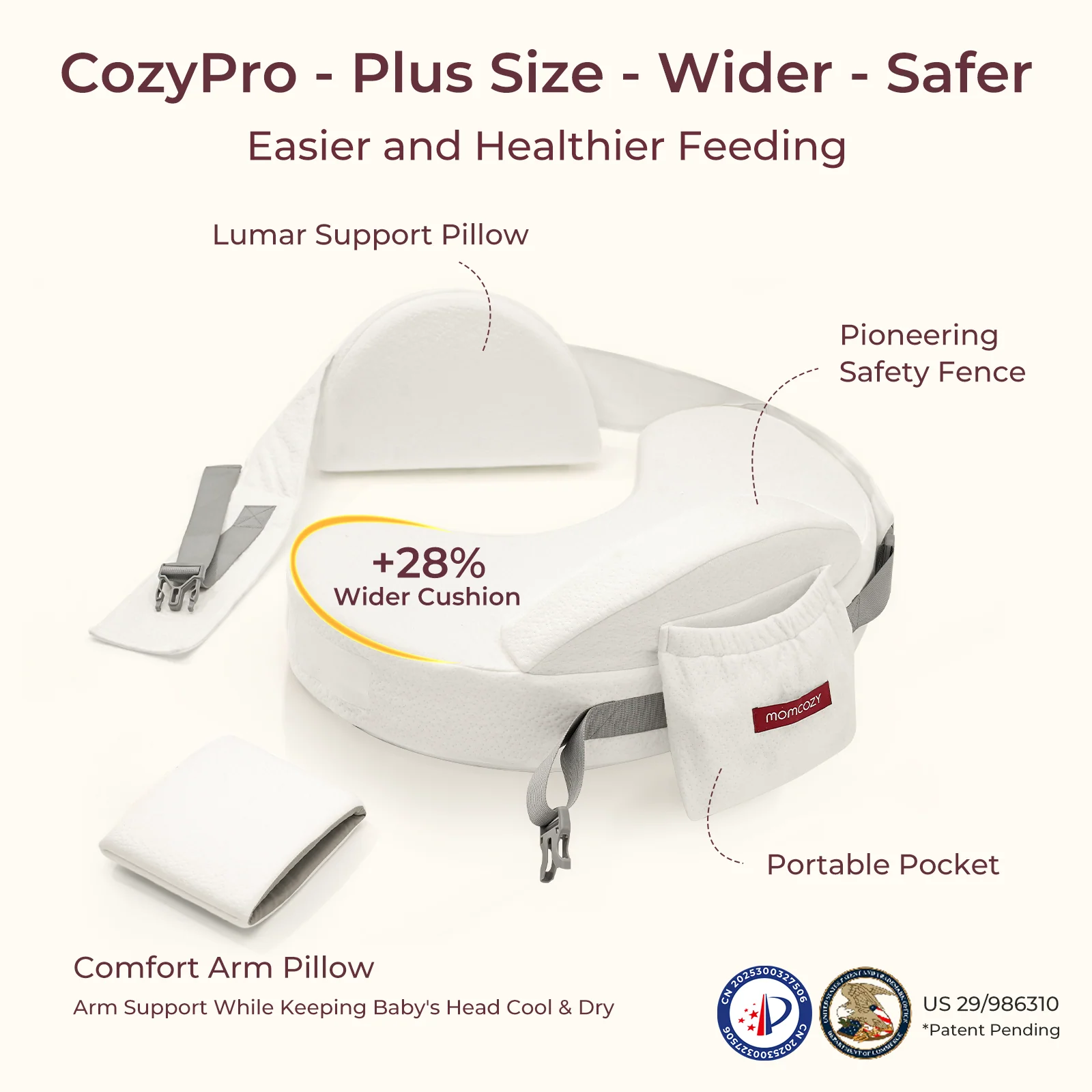 Momcozy almohada de enfermería original - Image 4