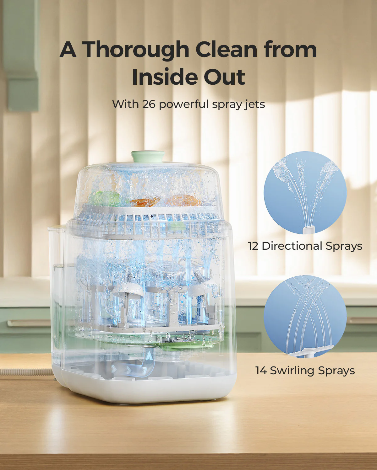 Pack Pump & Clean: Sacaleches M6 Manos Libres y Lavadora y Esterilizador de Biberones KleanPal Pro - Image 12