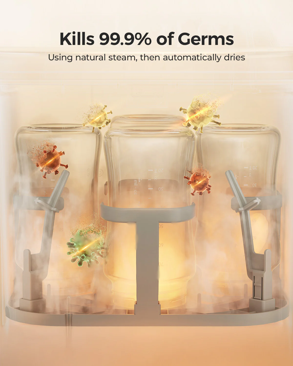 Pack Pump & Clean: Sacaleches M6 Manos Libres y Lavadora y Esterilizador de Biberones KleanPal Pro - Image 11