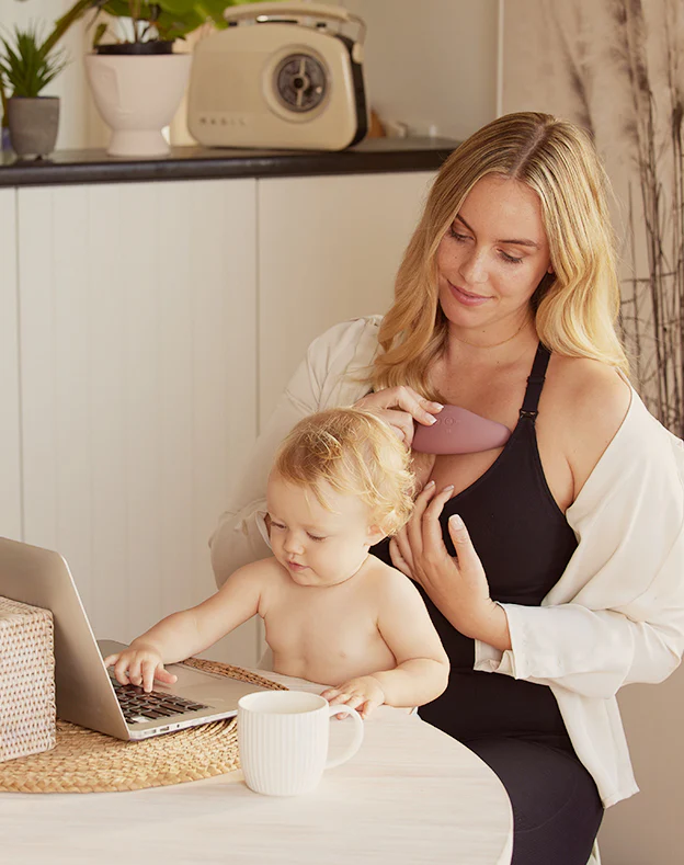 Pack de masajeador y M5: Sacaleches portátil doble M5 y un masajeador de senos - Image 3