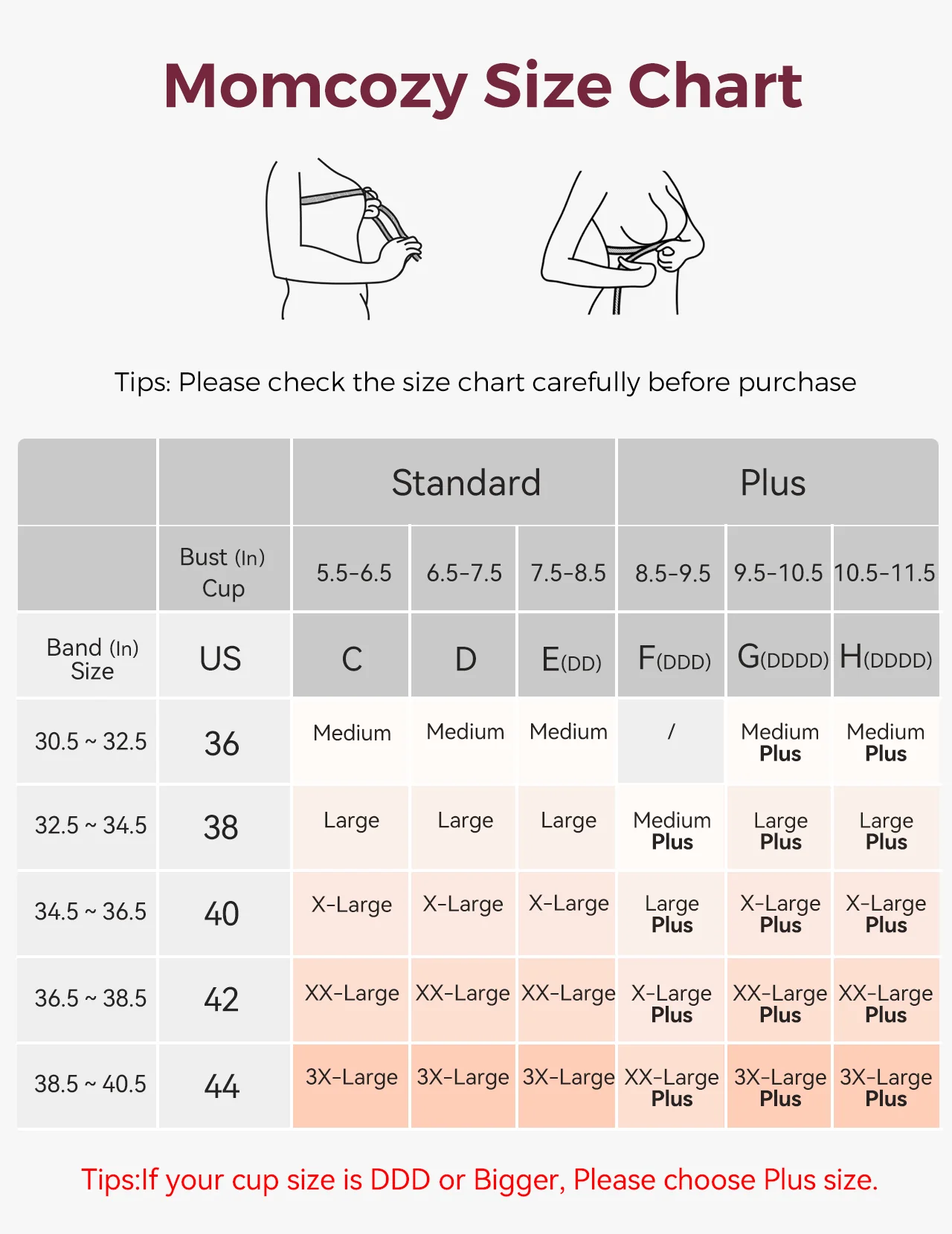 Bamboo - Sujetador de lactancia y bombeo Ultra-Soft & Cool Breeze - HF018 - Image 7