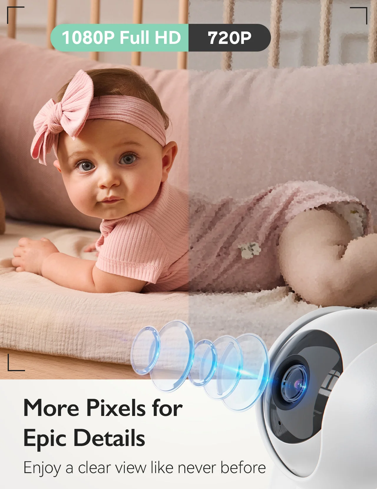 Vigilabebés Momcozy de 5.5" Full HD - BM03 - Image 11