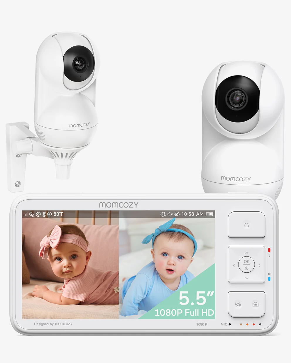 Vigilabebés Momcozy de 5.5" Full HD - BM03 - Image 12