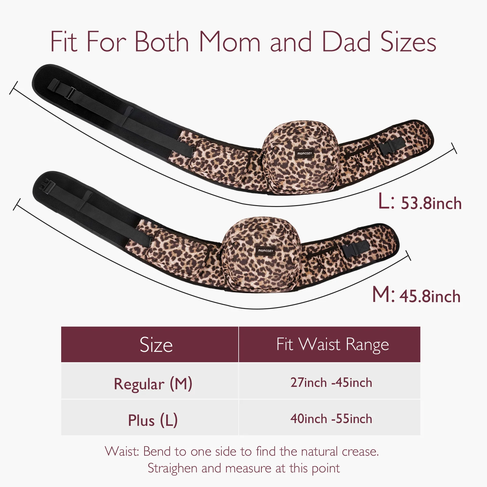 Portabebés Momcozy Wander360 con asiento en la cadera - Image 19