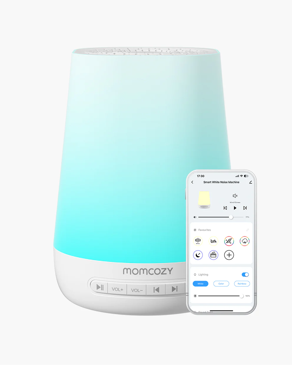 Máquina de sonido inteligente para bebés – Control remoto por app - Image 11