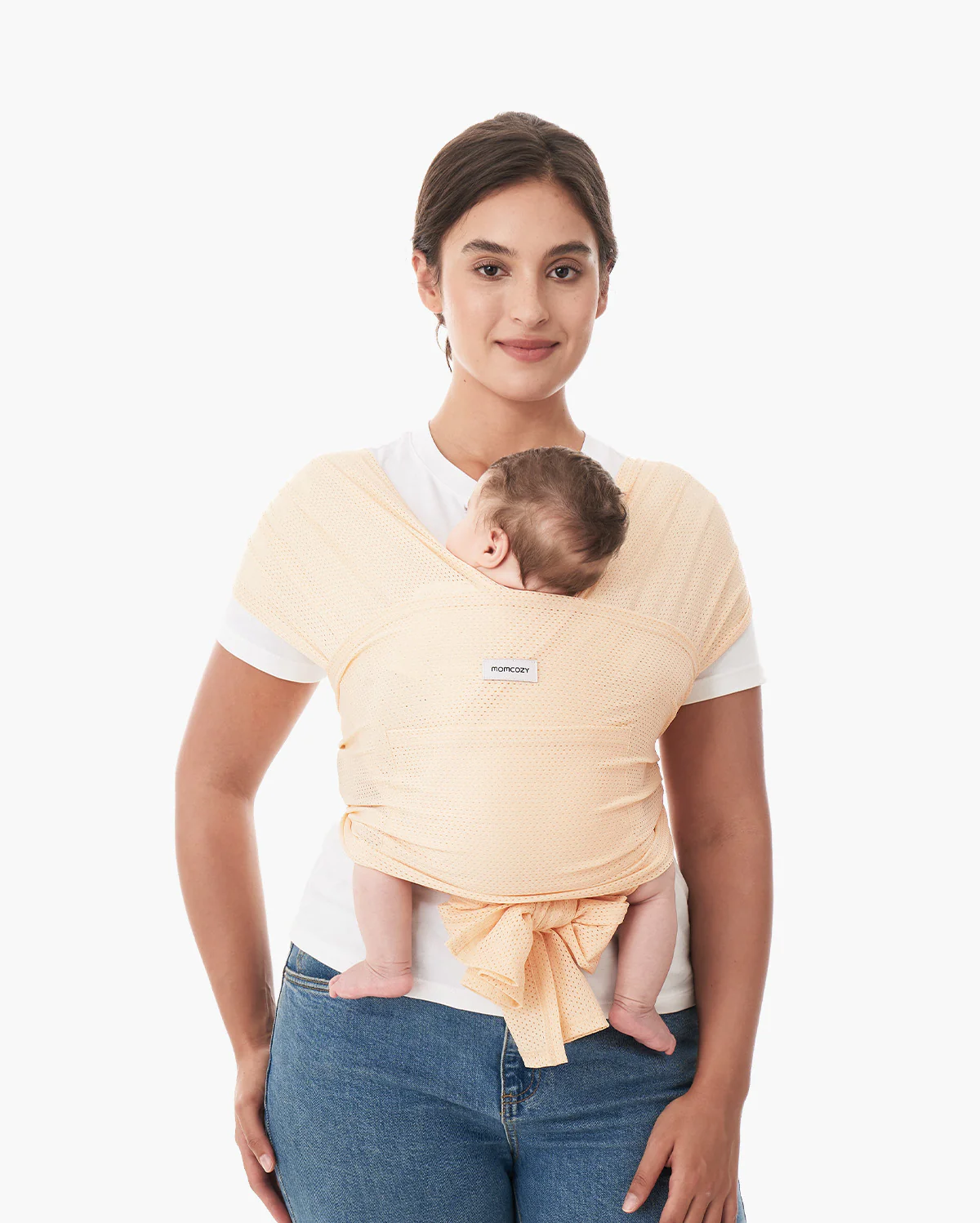 Portabebés envolvente Momcozy SnapLite de malla refrescante - Image 3