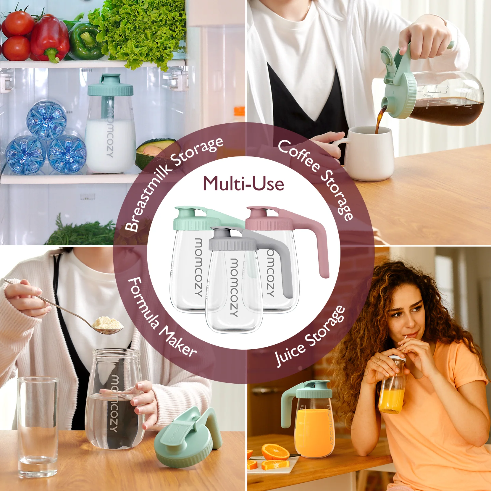 Contenedor de almacenamiento de leche materna Momcozy - Image 13