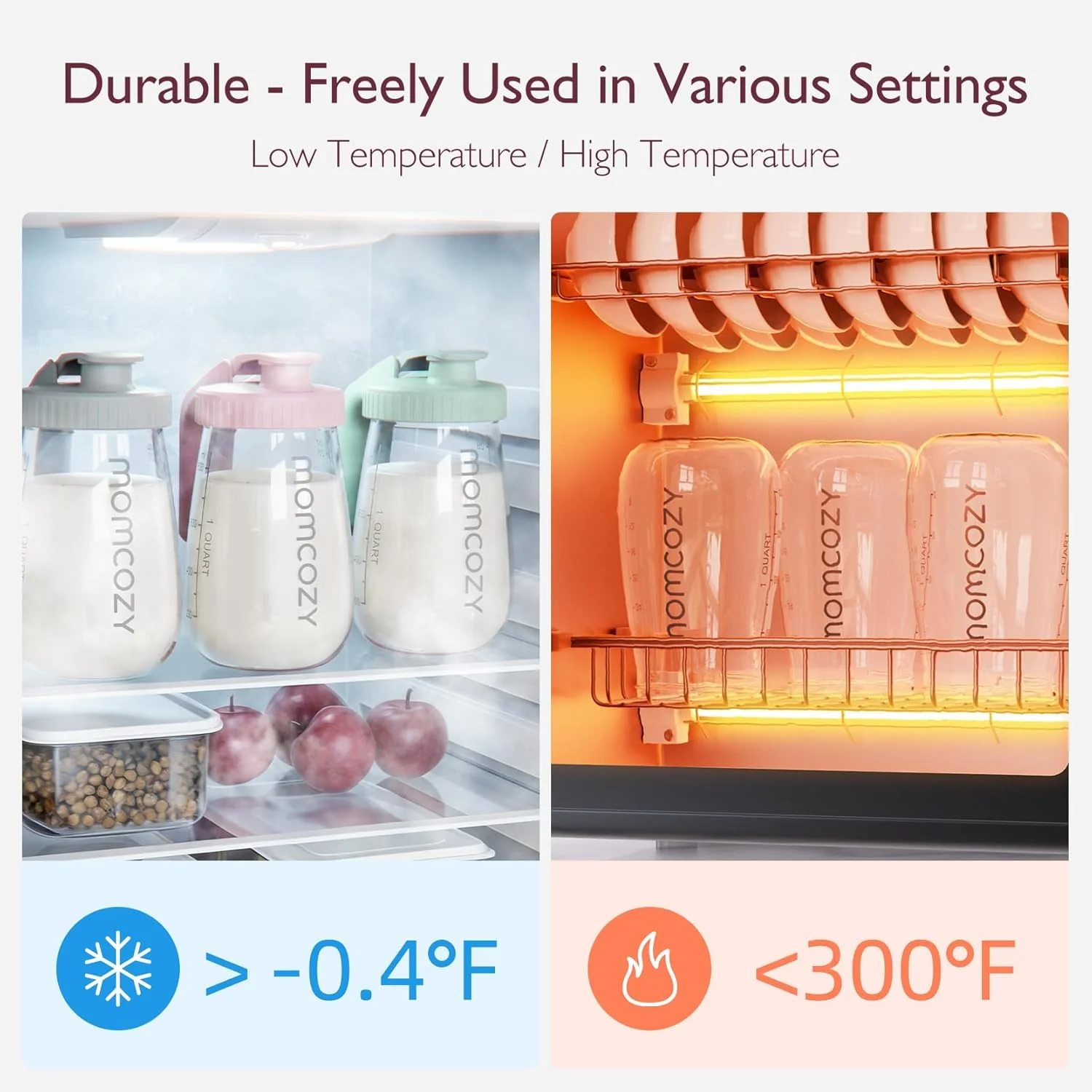 Contenedor de almacenamiento de leche materna Momcozy - Image 20