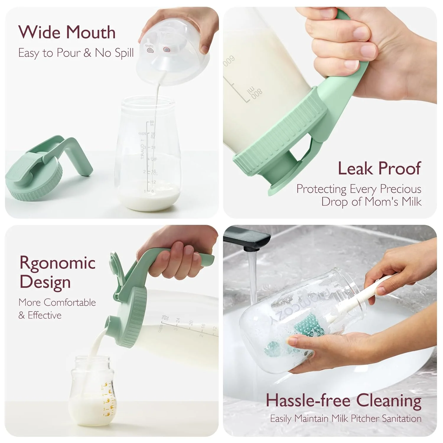 Contenedor de almacenamiento de leche materna Momcozy - Image 3