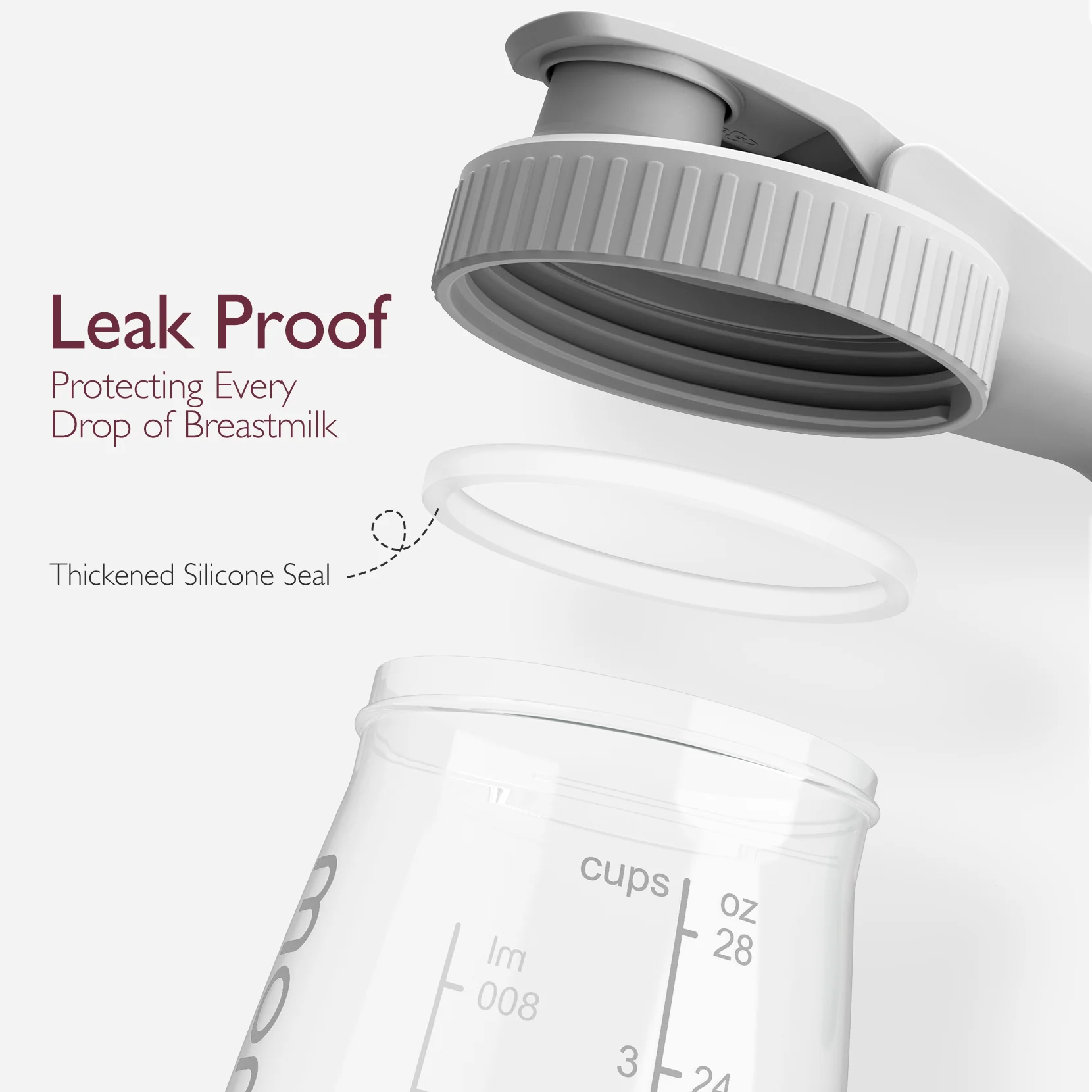 Contenedor de almacenamiento de leche materna Momcozy - Image 5
