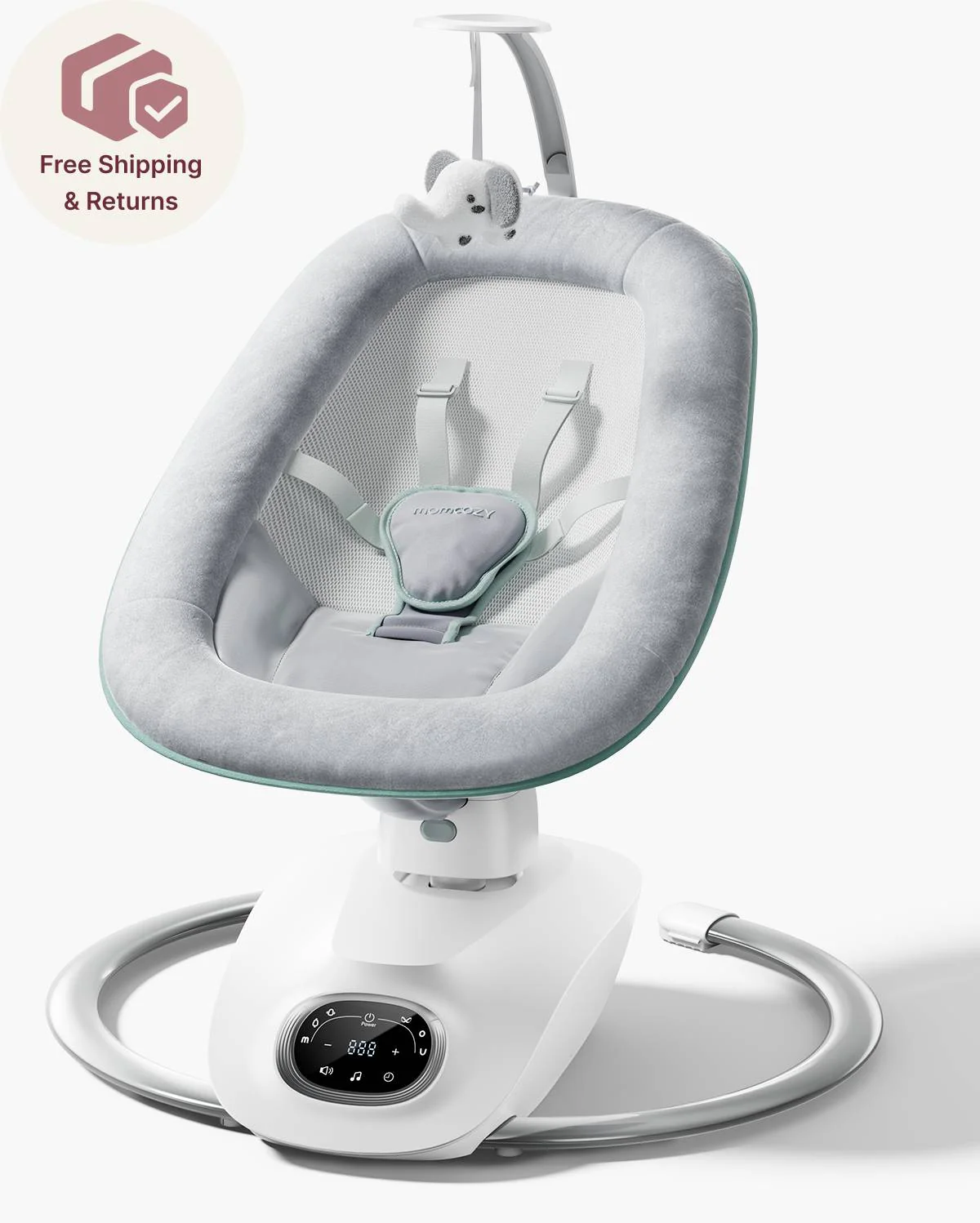 Momcozy CocoSway Columpio Eléctrico para Bebé con Movimiento 3D - Image 10