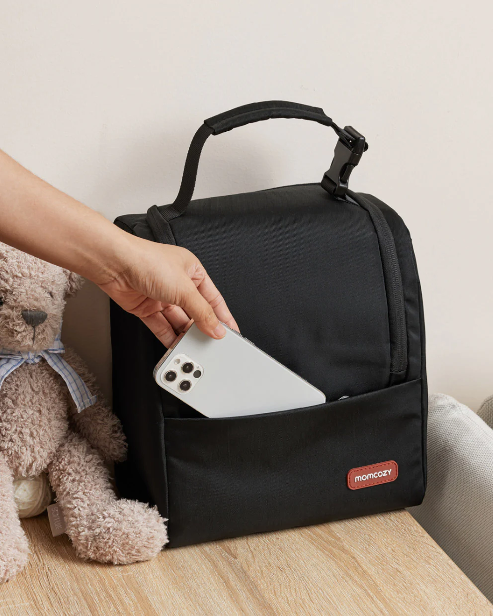 Bolsa aislante para biberones Momcozy - Image 6