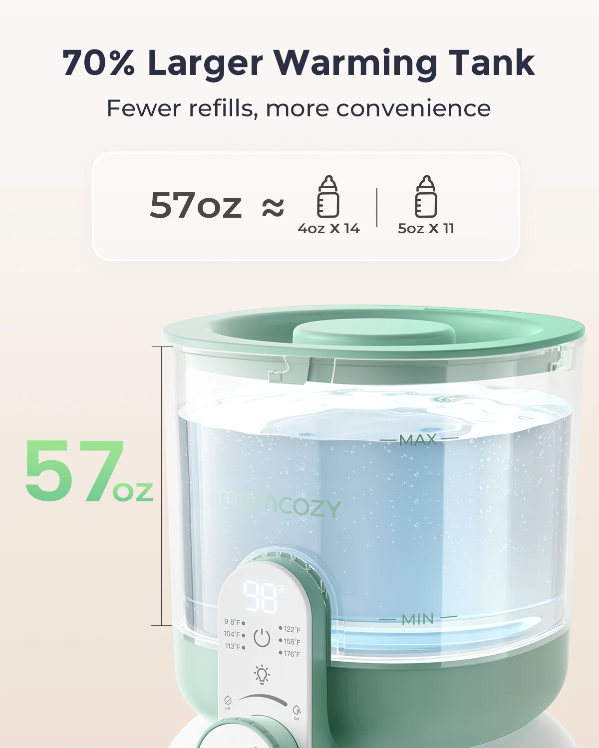 Dispensador de fórmula de leche Momcozy - Image 4