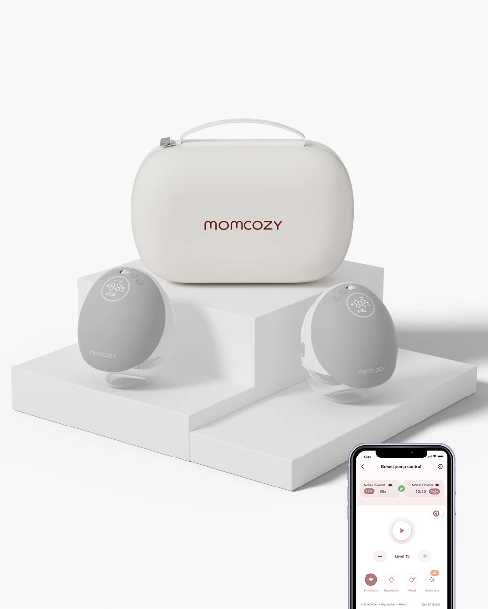 Momcozy Mobile Flow™ Sacaleches manos libres | M9 - Image 16