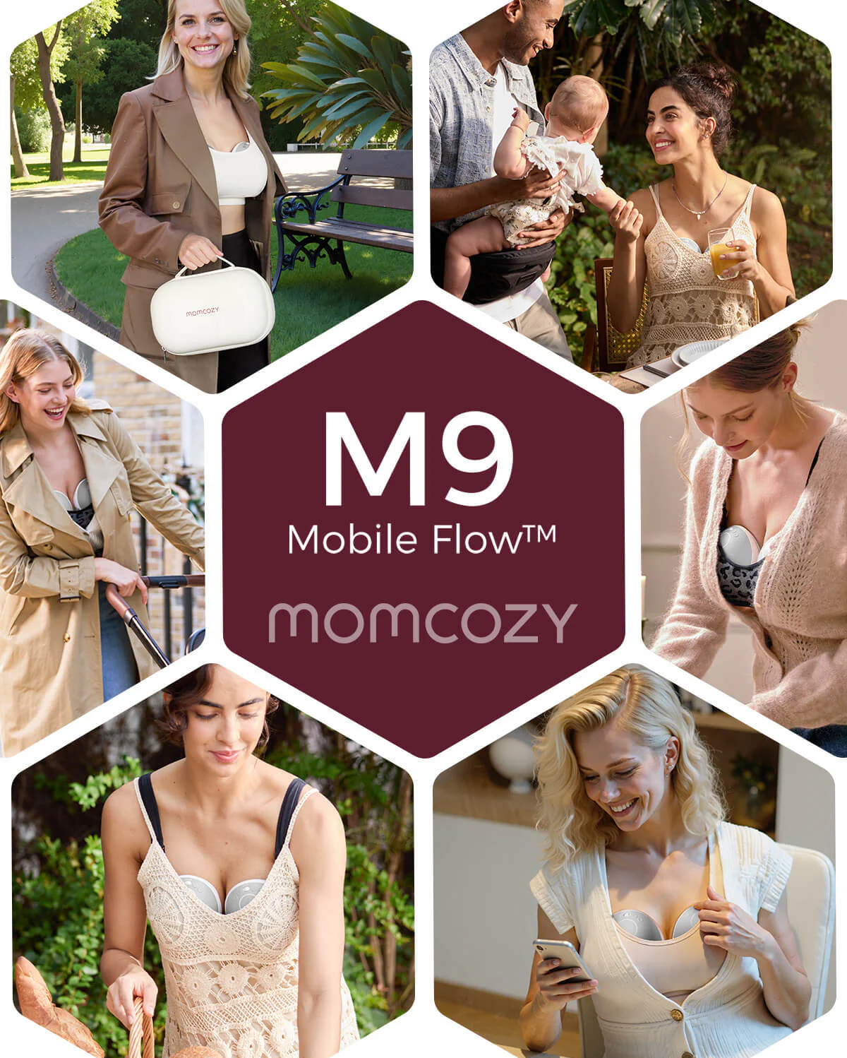 Momcozy Mobile Flow™ Sacaleches manos libres | M9 - Image 24