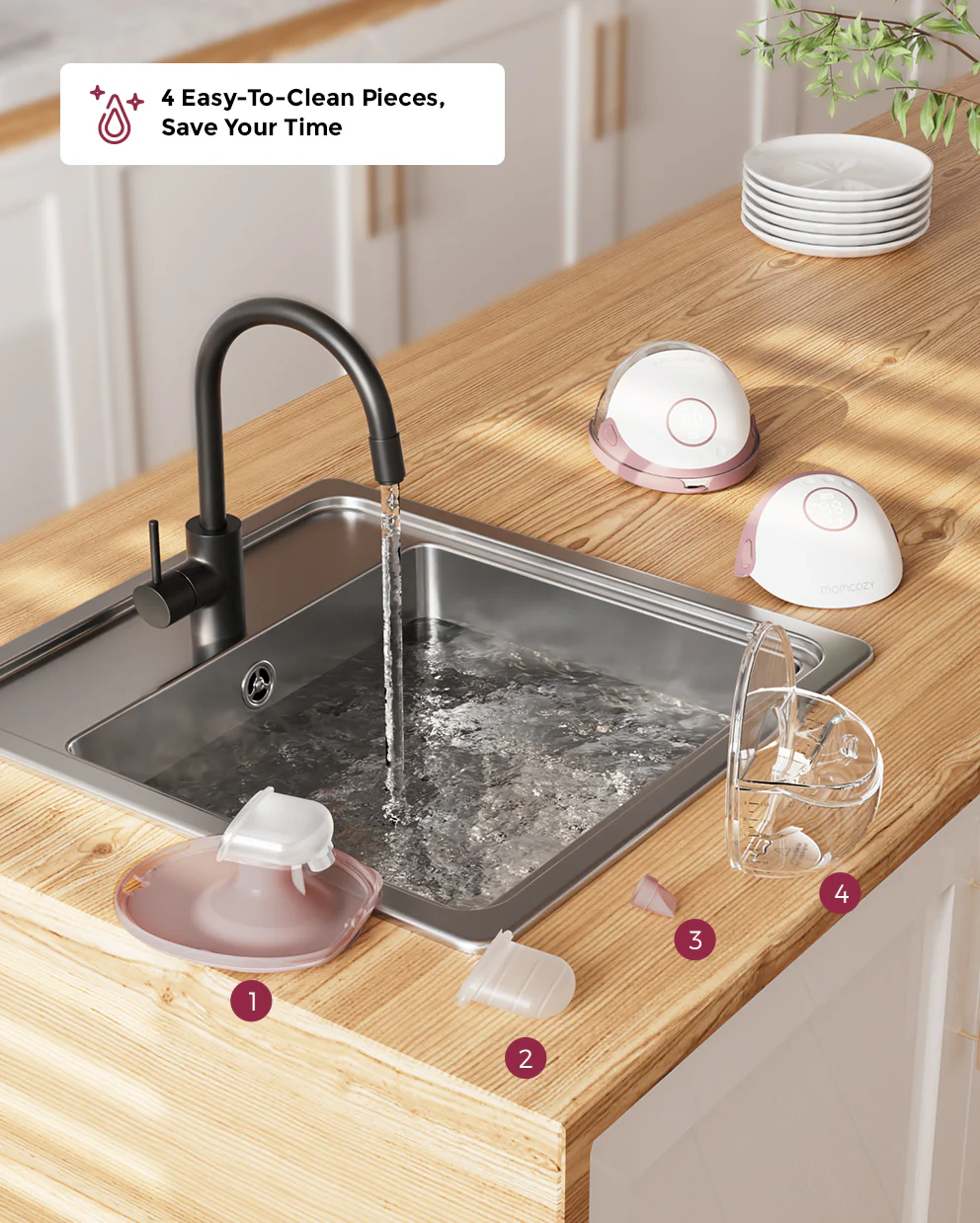 Mobile Style™ | M6 Sacaleches manos libres Momcozy - Image 6