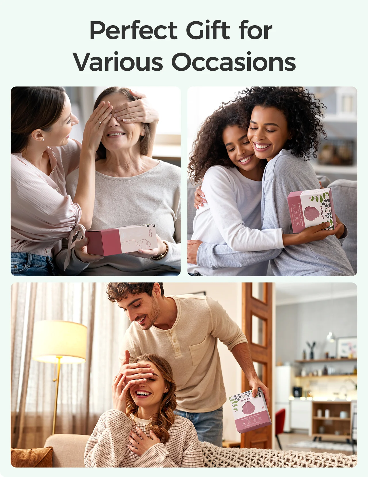 Momcozy Peppermint & Eucalyptus Shower Steamers(14 Pack) - Image 6