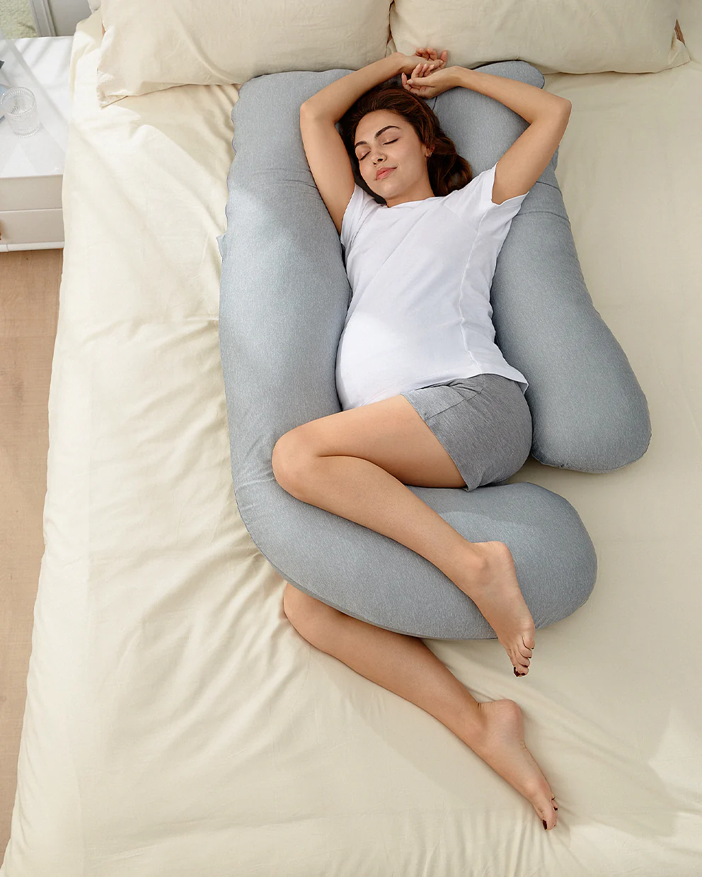 Huggable - Almohada de maternidad en forma de U - Image 10
