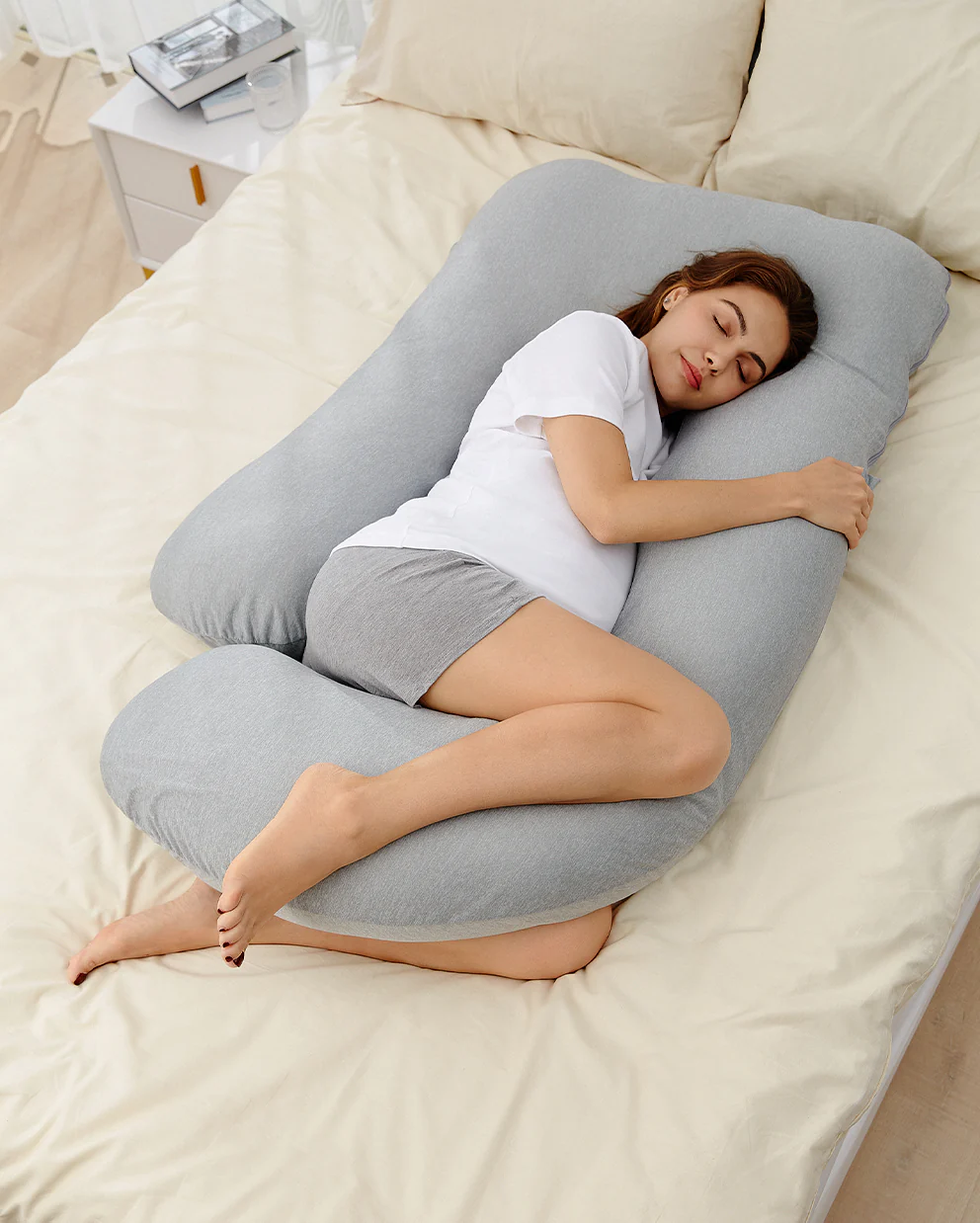 Huggable - Almohada de maternidad en forma de U - Image 8