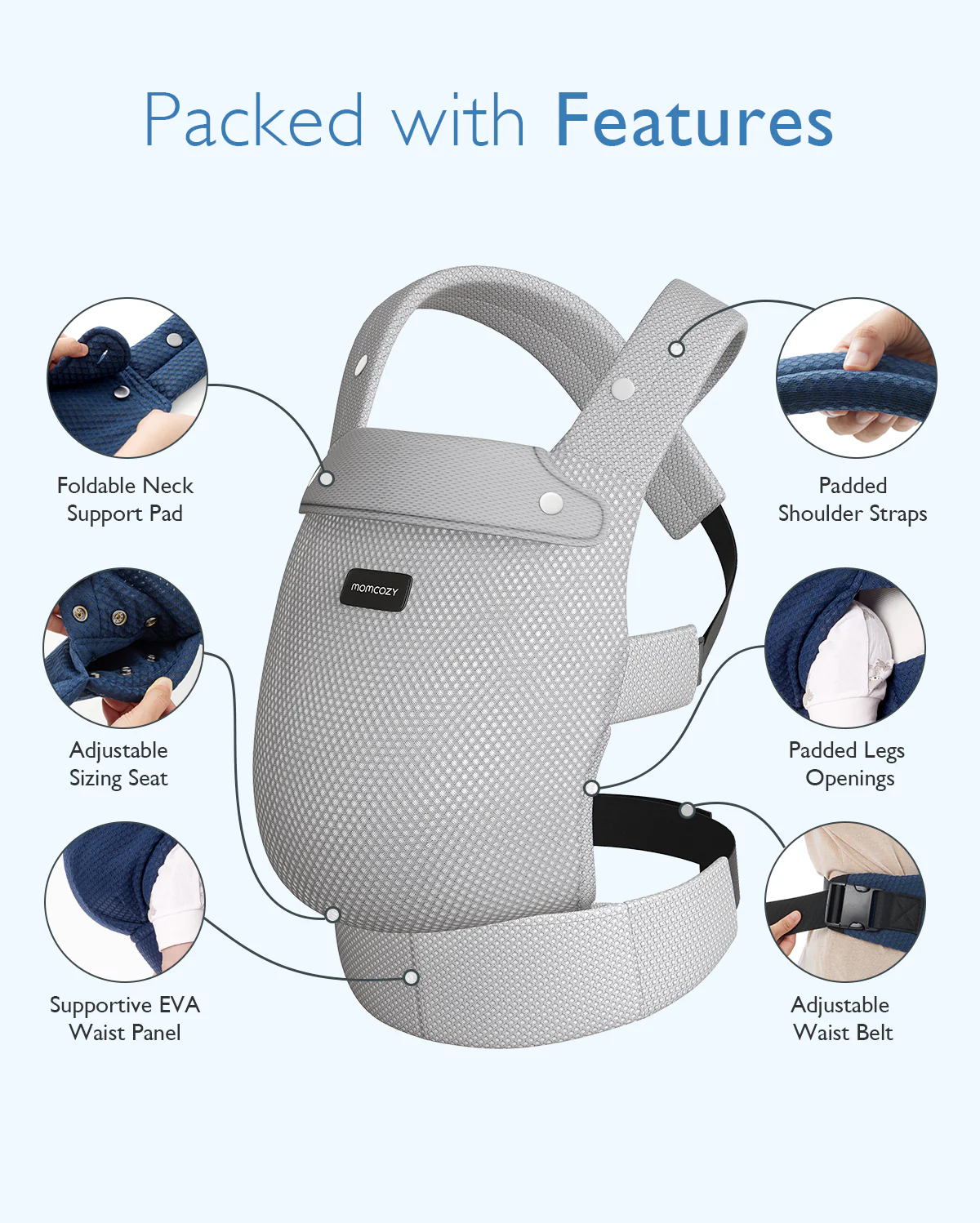 Momcozy PureHug - Portabebés - Image 13