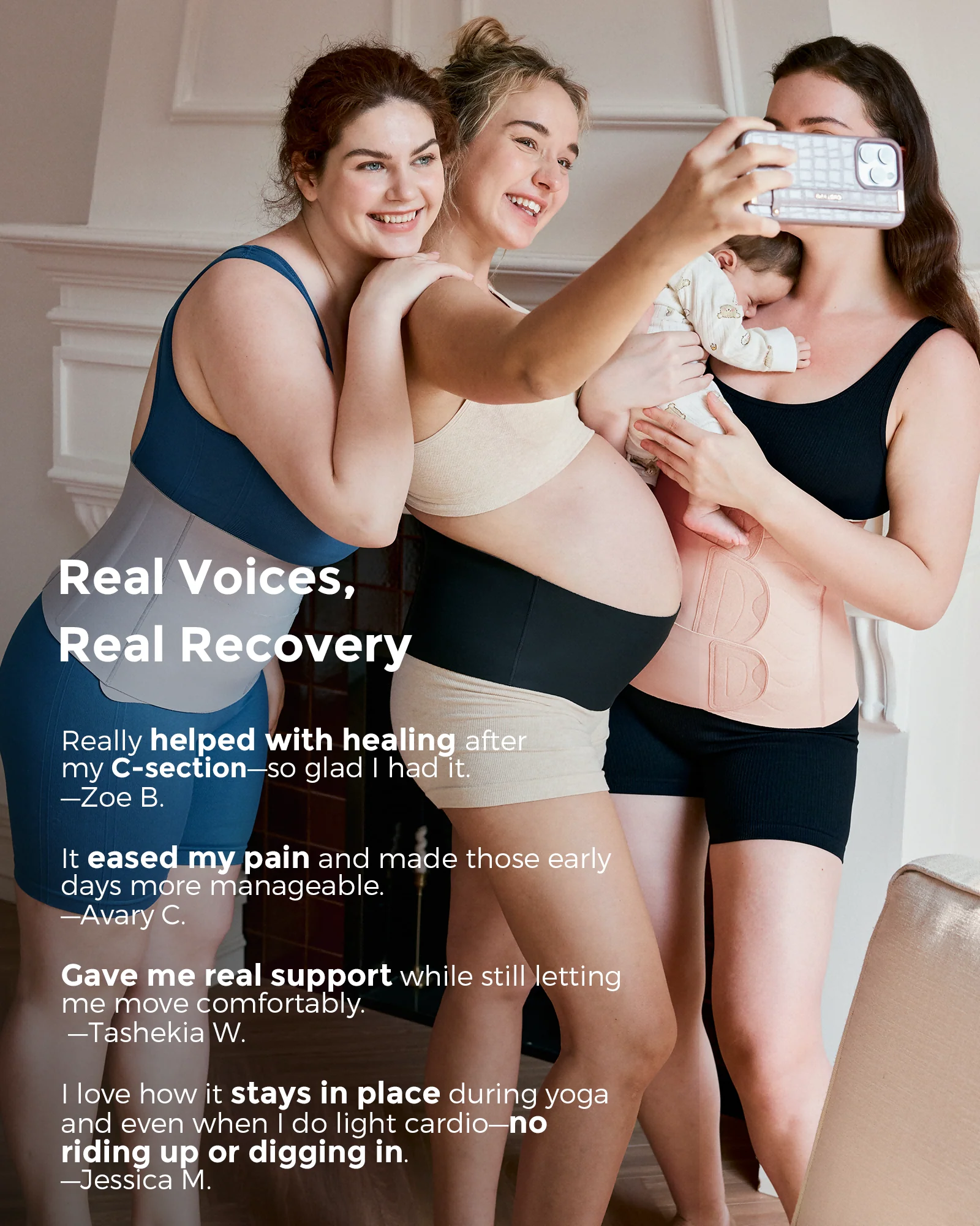 Pack de Recuperación Postparto: Banda Abdominal Ergonest y Banda Abdominal Postparto Petite - Image 11