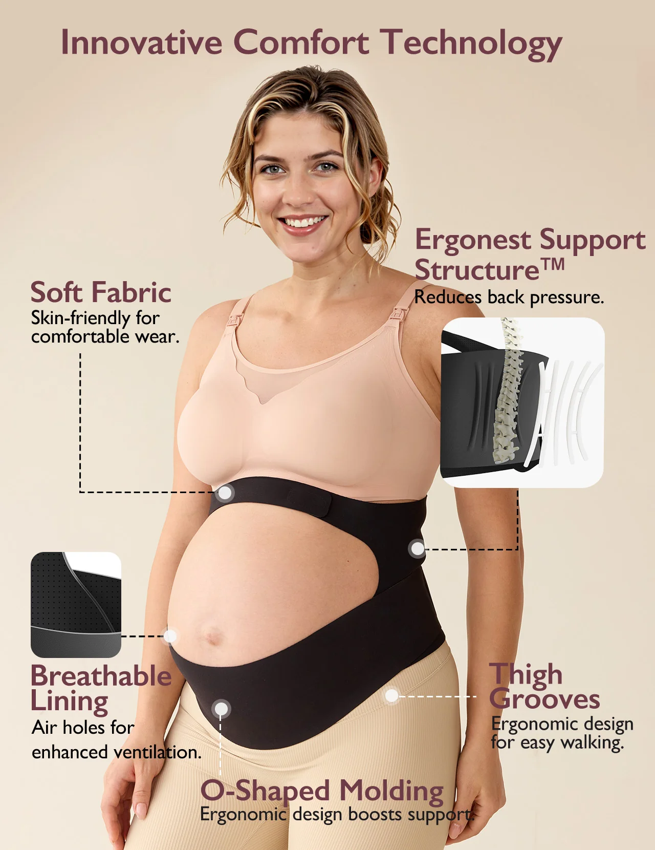 BellyEmbrace - Faja de Maternidad Momcozy Ergonest - Image 6