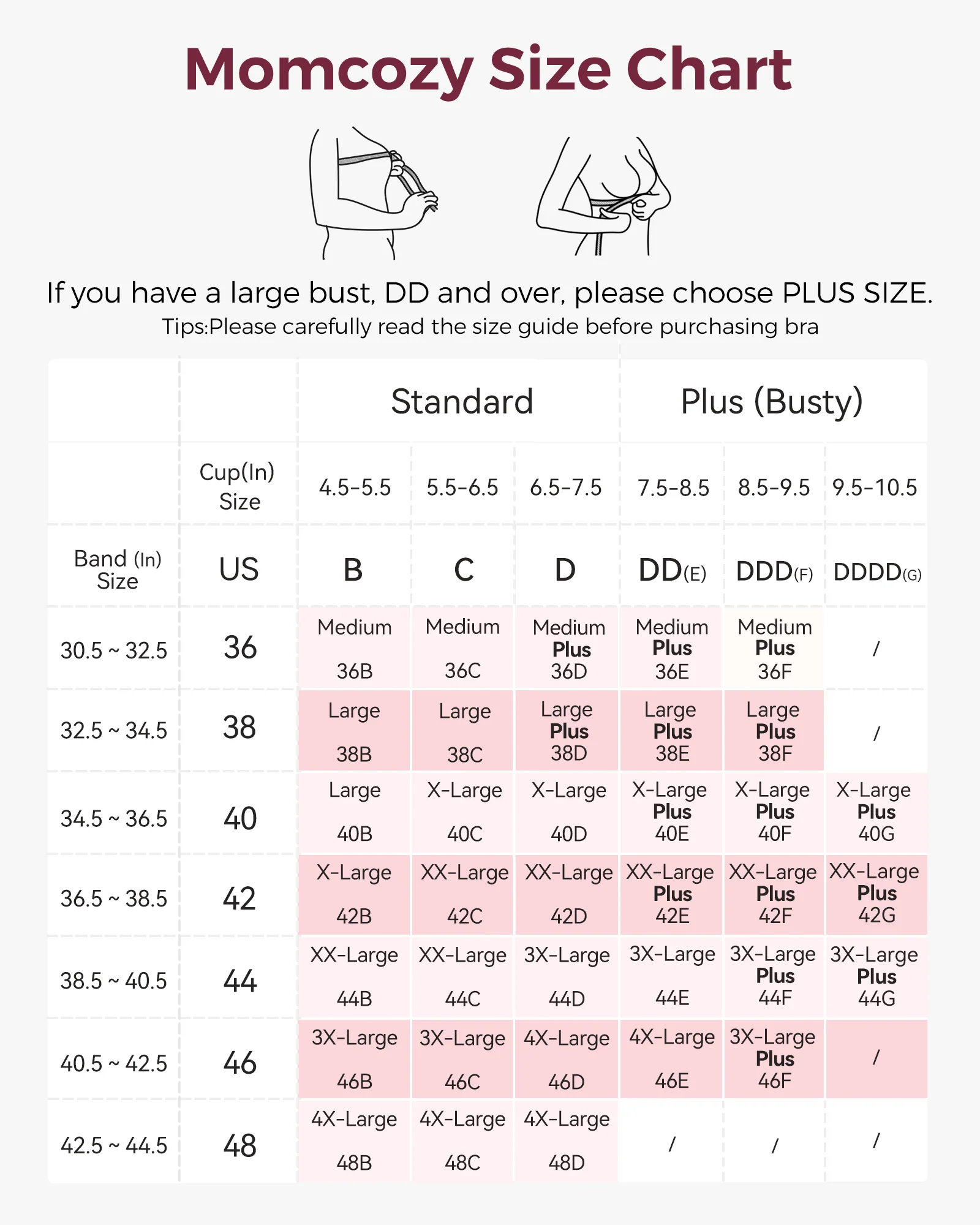 Stylish - Sujetador de lactancia V con tira de gel - Image 23