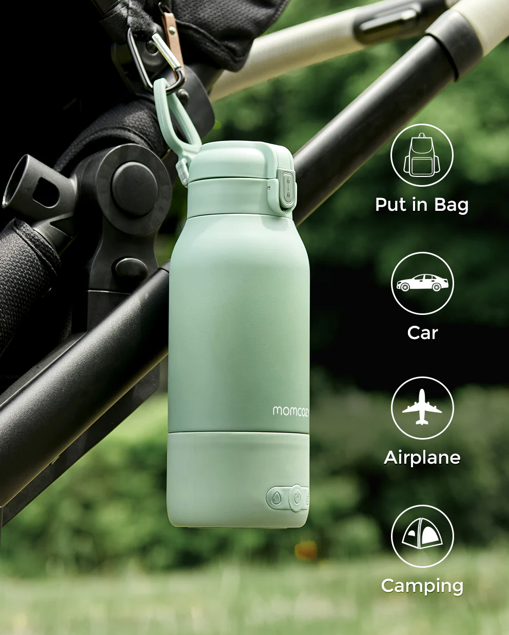 Calentador portátil ultrarrápido de leche materna y agua para viajes - Image 5