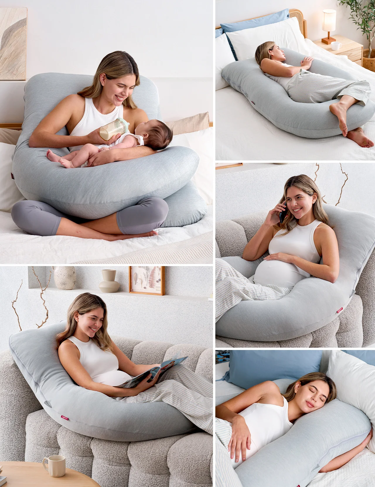 Huggable - Almohada de maternidad en forma de U - Image 15